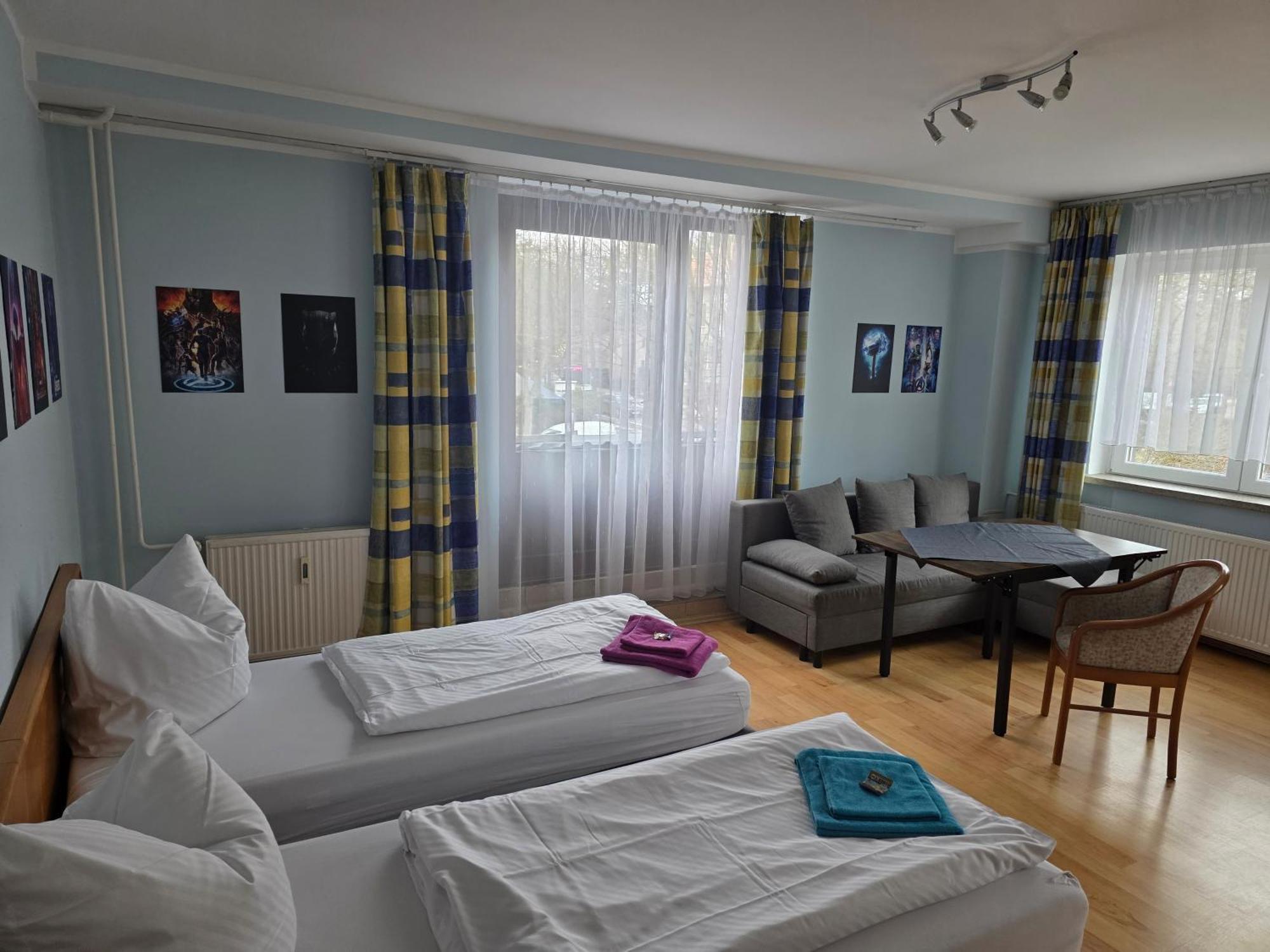 Pension Am Filmpark Потсдам Экстерьер фото