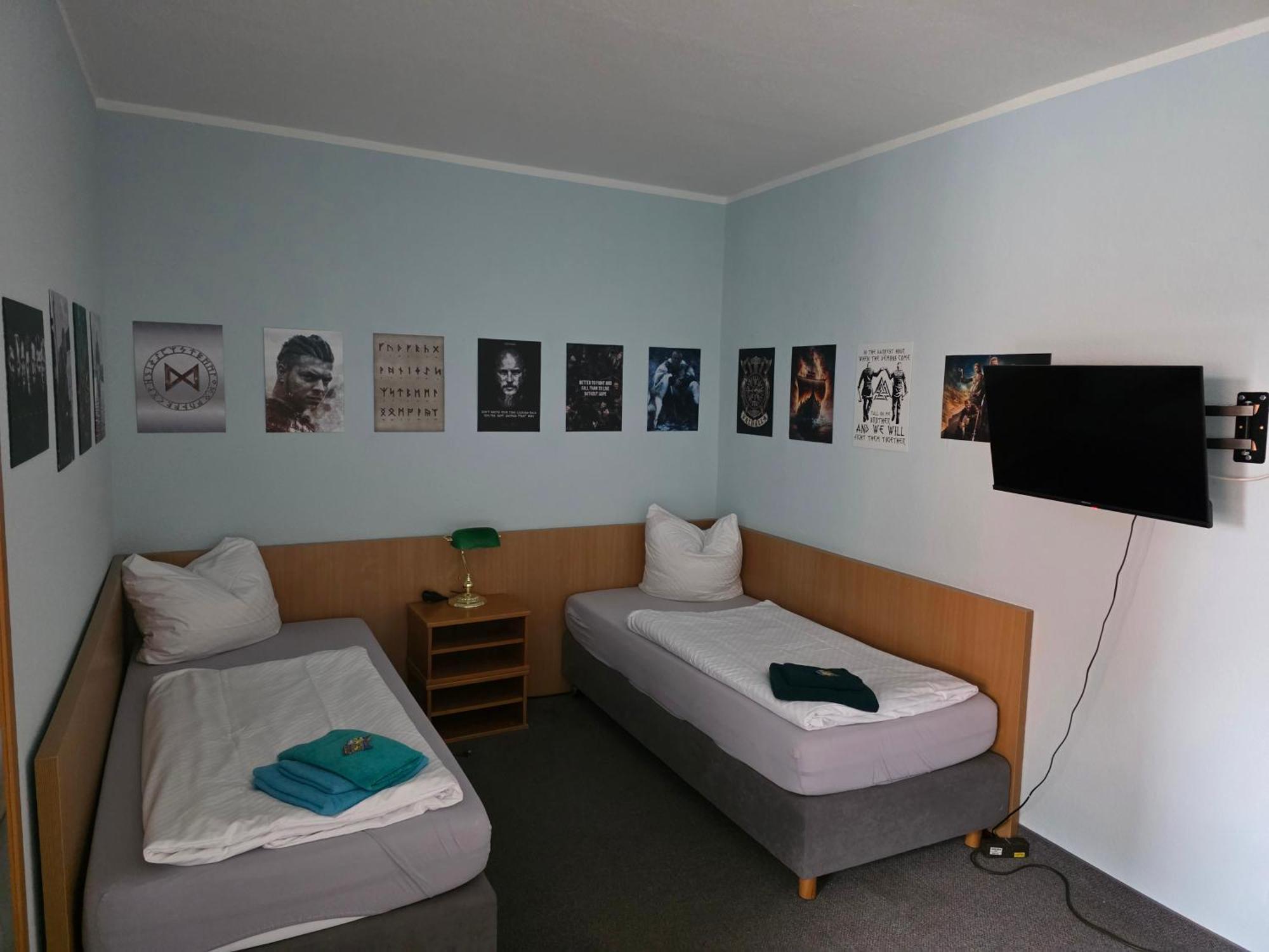 Pension Am Filmpark Потсдам Экстерьер фото
