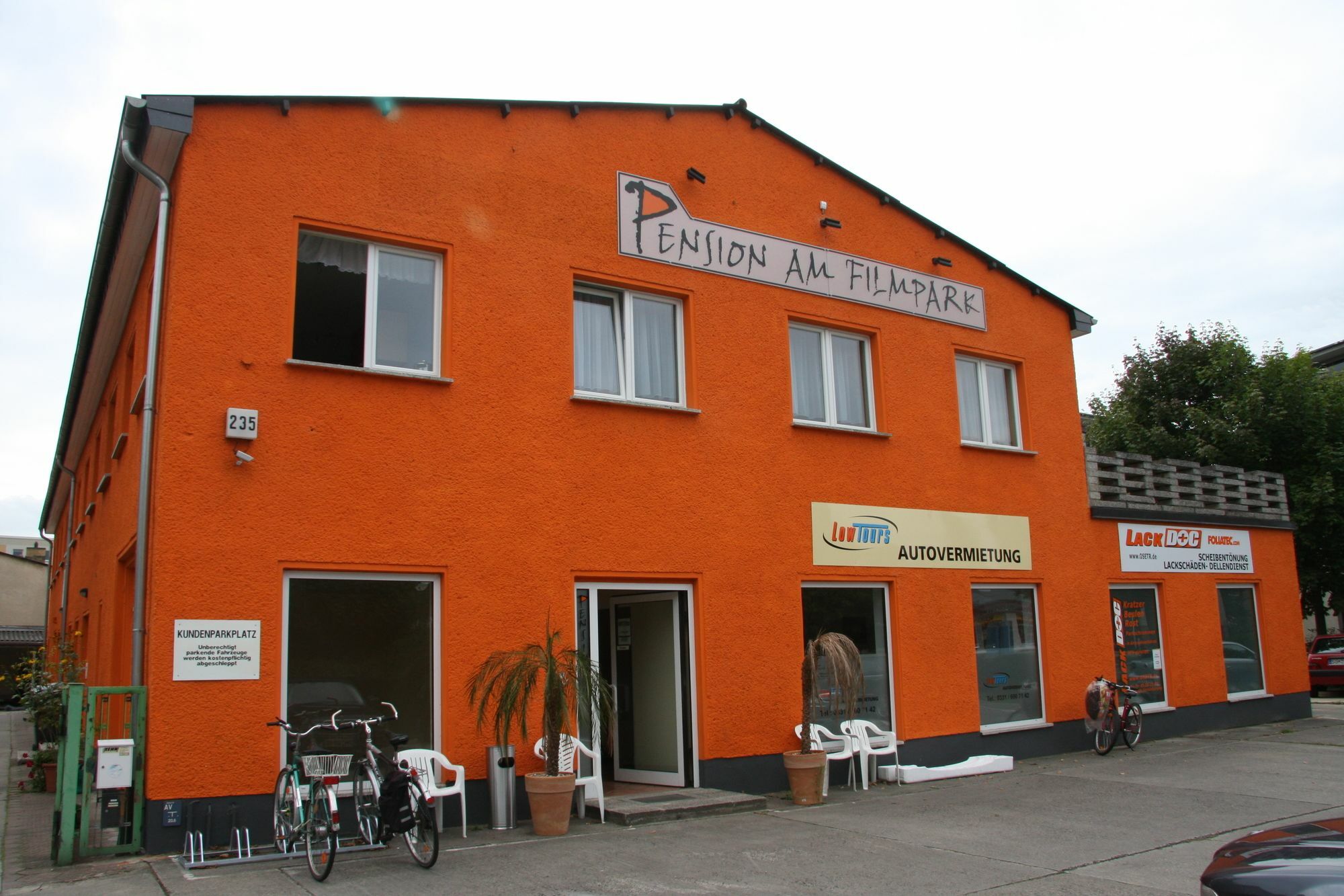 Pension Am Filmpark Потсдам Экстерьер фото